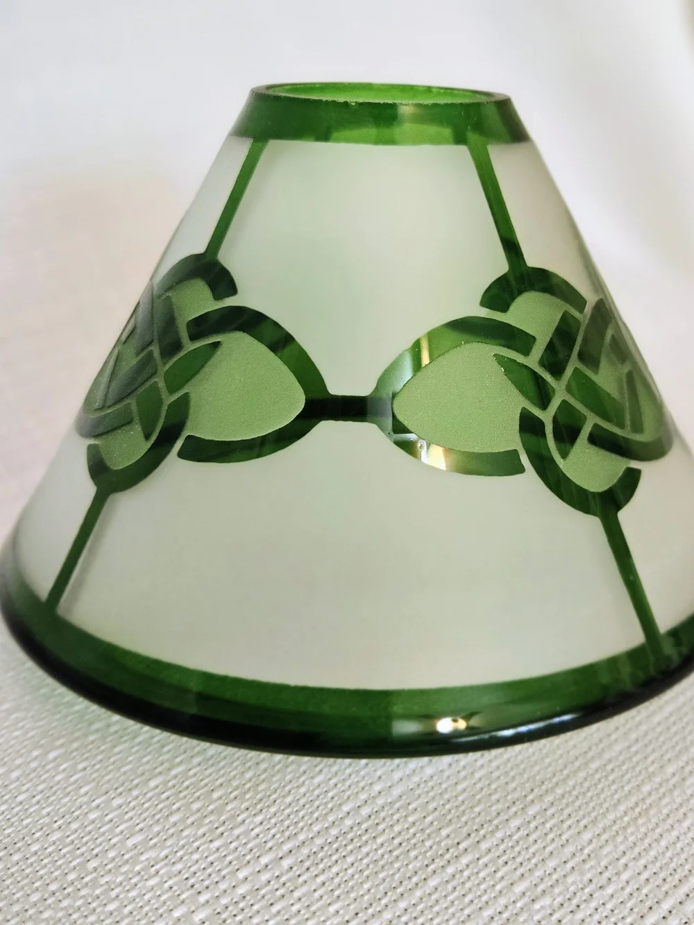Yankee Candle Celtic Knot Lamp Shade Candle Tealight St Patricks Irish